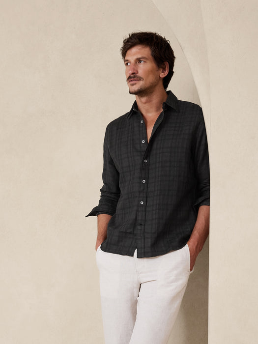 Milo Linen-Blend Shirt