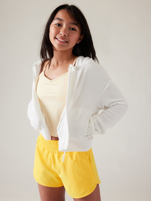 Athleta Girl Jump In Midi Full Zip