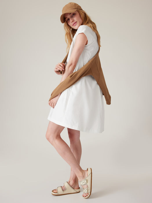 Performance Poplin Dress