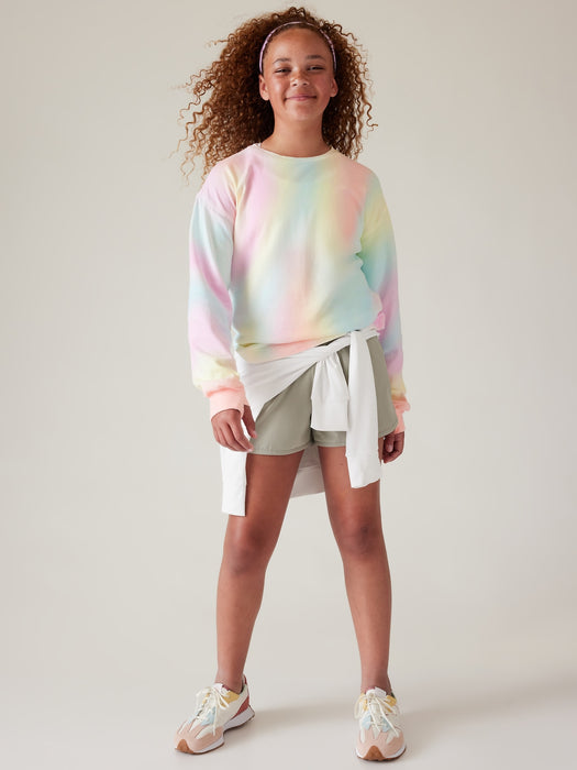 Athleta Girl Rainbow Days Sweatshirt