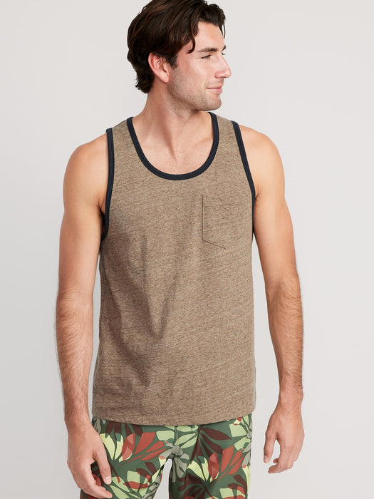 Classic Pocket Tank Top for Men