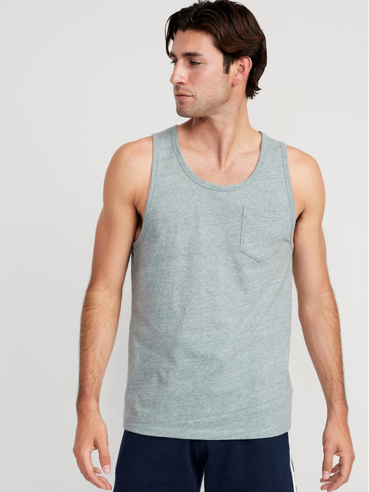 Classic Pocket Tank Top for Men