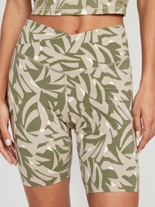 Extra High-Waisted PowerChill Biker Shorts for Women -- 8-inch inseam