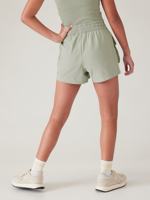 Athleta Girl Backpackin' Cargo 3" Short