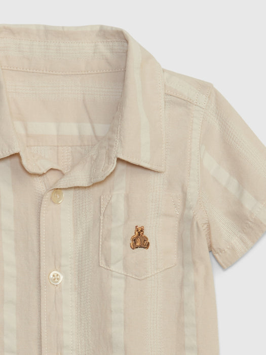 Baby Stripe Shorty One-Piece