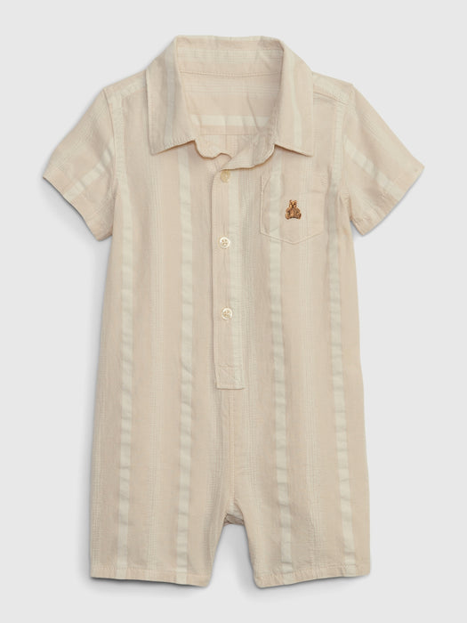 Baby Stripe Shorty One-Piece