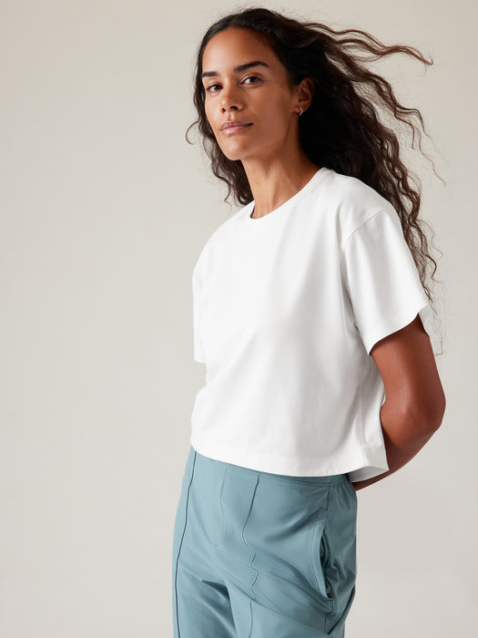 Effortless Crop Tee
