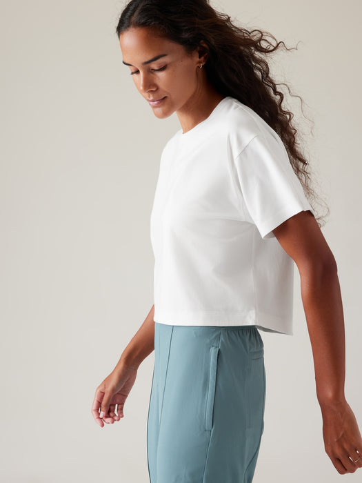 Effortless Crop Tee