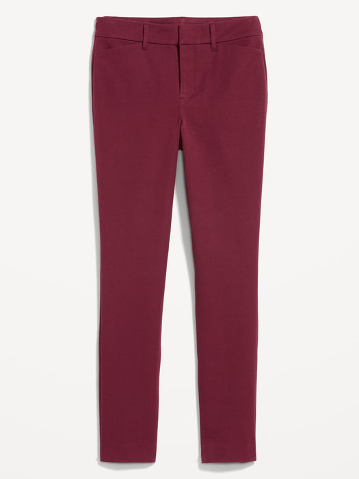 High-Waisted Pixie Skinny Ankle Pants