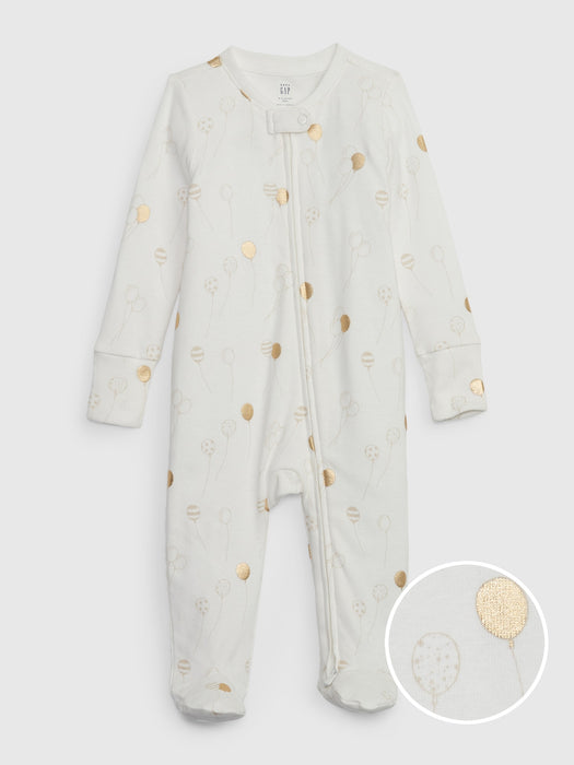 Baby Brannan Bear Footed One-Piece