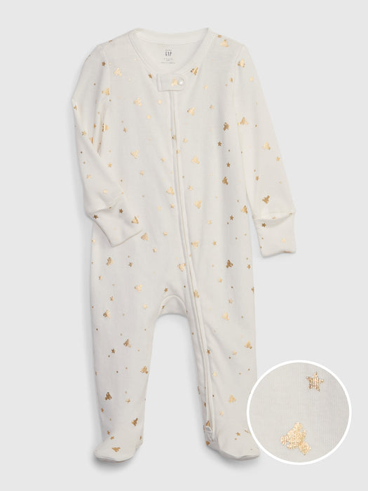 Baby Brannan Bear Footed One-Piece