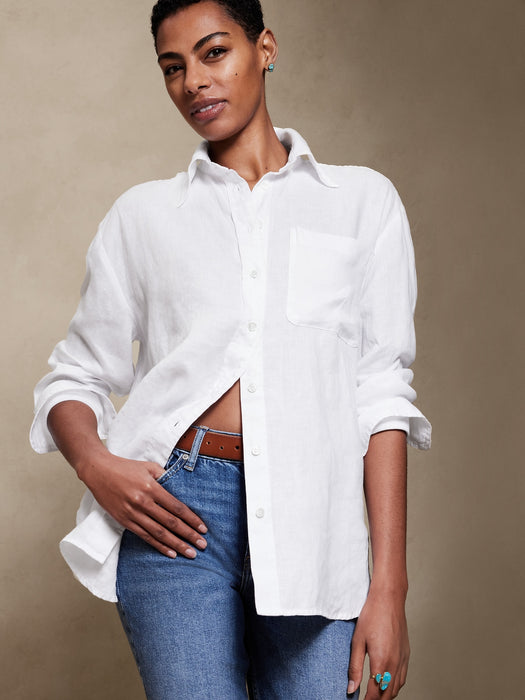 The Oversized Linen Shirt