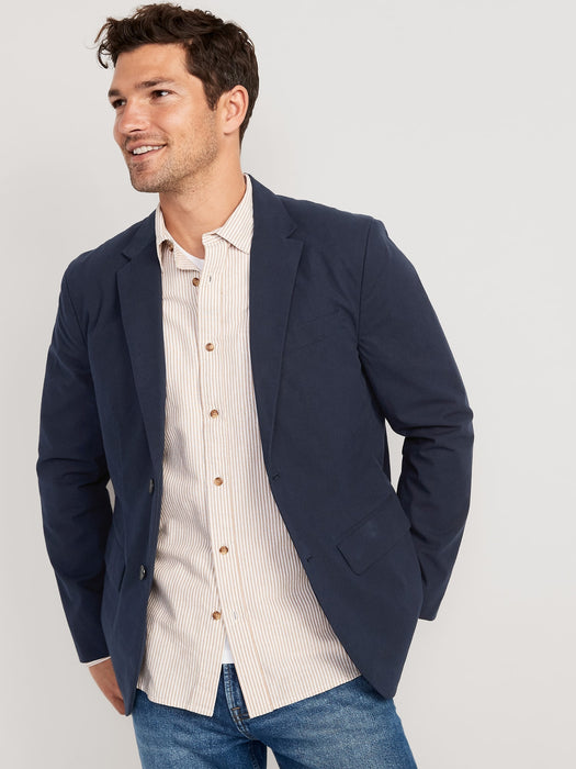 Twill Built-In Flex Blazer for Men