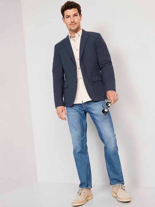 Twill Built-In Flex Blazer for Men