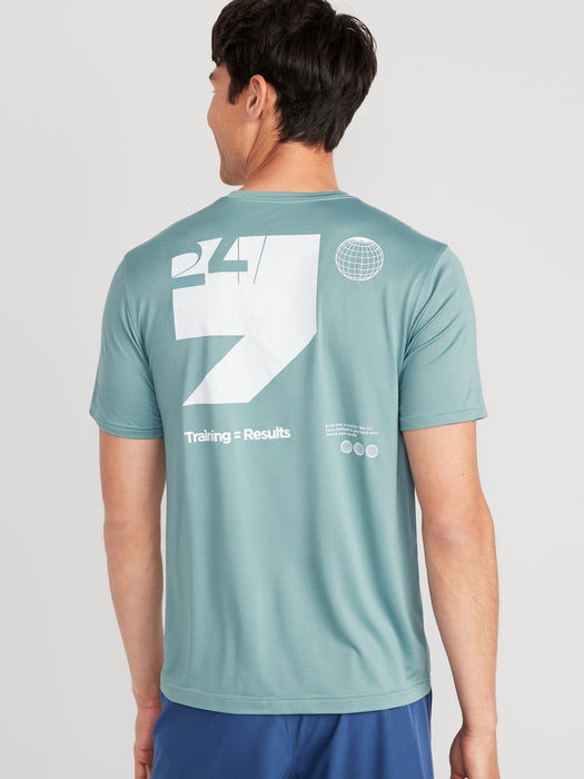 Cloud 94 Soft Go-Dry Cool Graphic T-Shirt for Men