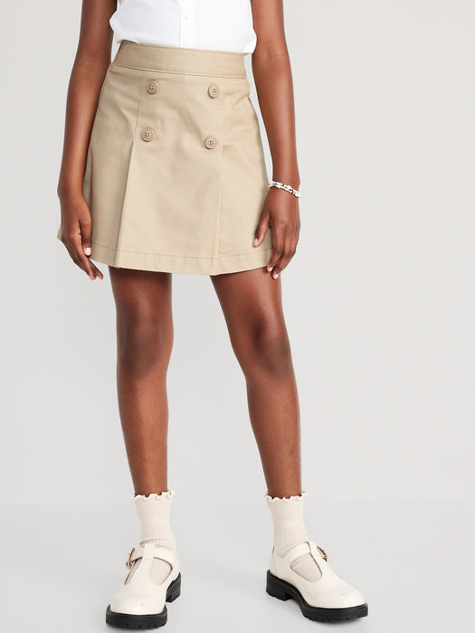 School Uniform Pleated Skort for Girls