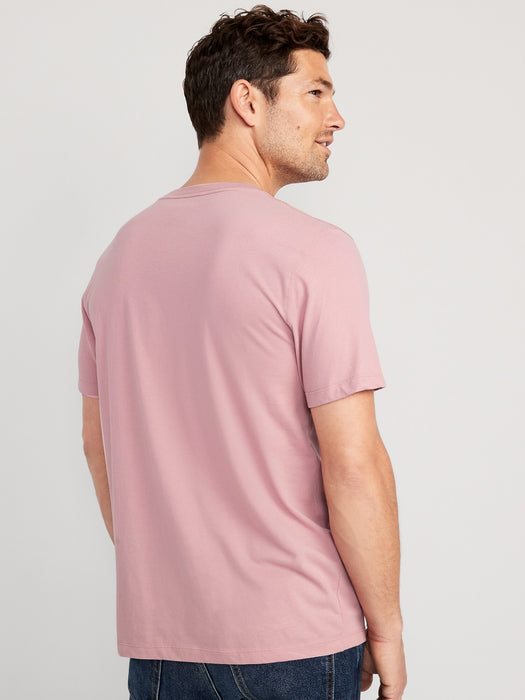 Soft-Washed Crew-Neck T-Shirt for Men