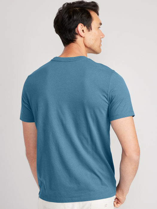 Soft-Washed Crew-Neck T-Shirt for Men