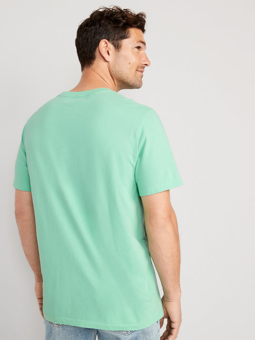 Soft-Washed Crew-Neck T-Shirt for Men