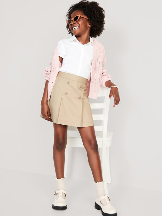 School Uniform Pleated Skort for Girls
