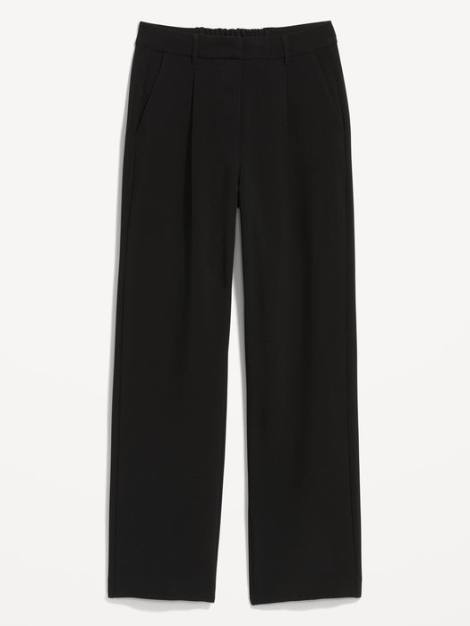 Extra High-Waisted Taylor Wide-Leg Trouser Pants