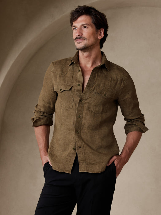 The Linen Western Shirt