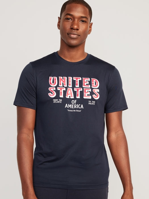 Cloud 94 Soft Go-Dry Cool Graphic T-Shirt for Men