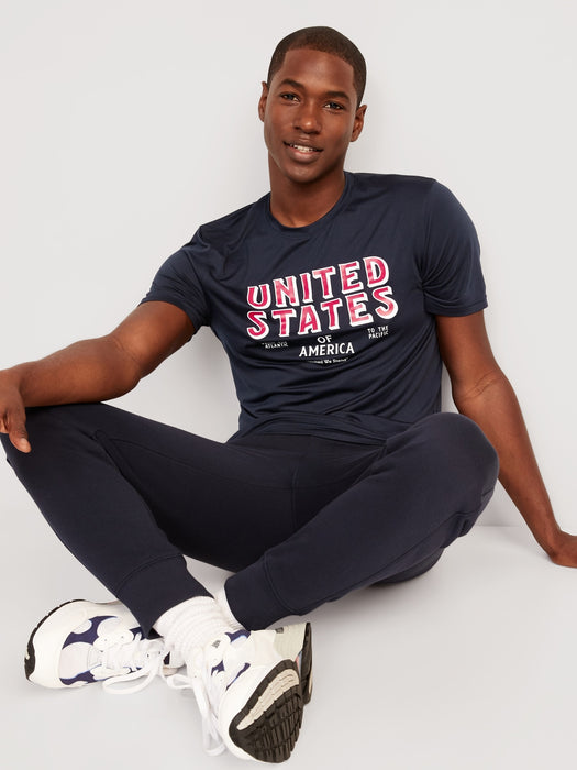 Cloud 94 Soft Go-Dry Cool Graphic T-Shirt for Men