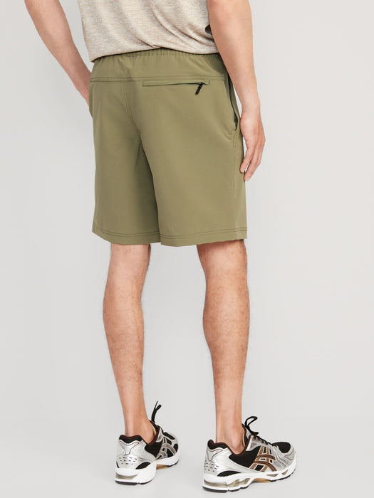 StretchTech Water-Repellent Jogger Shorts for Men -- 9-inch inseam