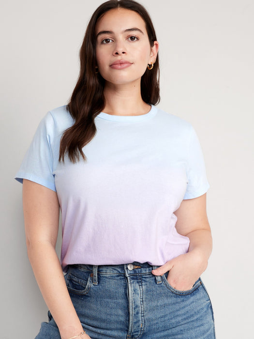 EveryWear Crew-Neck Ombré T-Shirt for Women