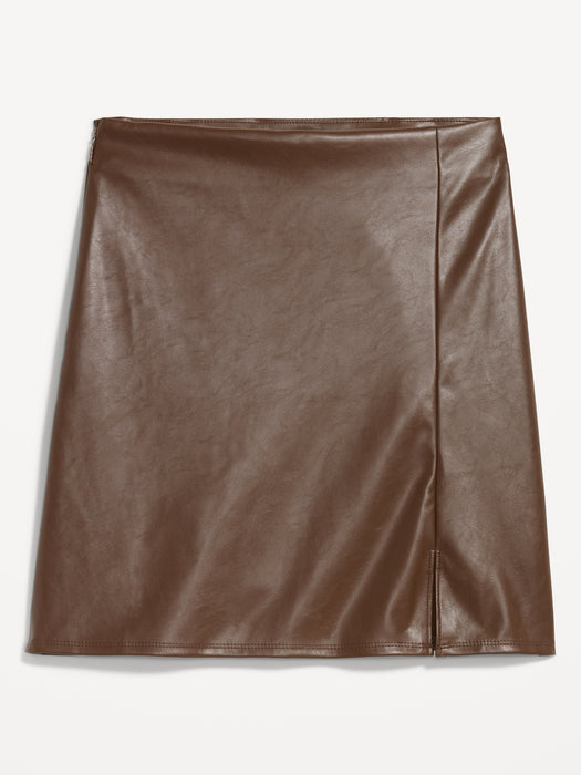 High-Waisted Mini Skirt