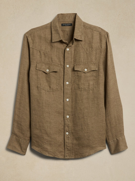 The Linen Western Shirt