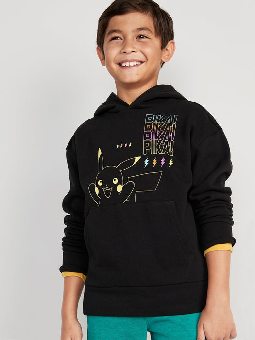 Gender-Neutral Licensed Pop-Culture Pullover Hoodie for Kids