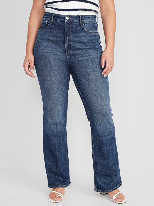 Extra High-Waisted Flare Jeans