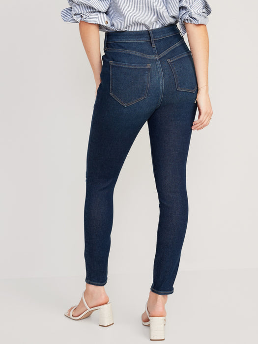 Extra High-Waisted Rockstar 360° Stretch Super-Skinny Jeans