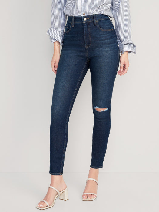 Extra High-Waisted Rockstar 360° Stretch Super-Skinny Jeans