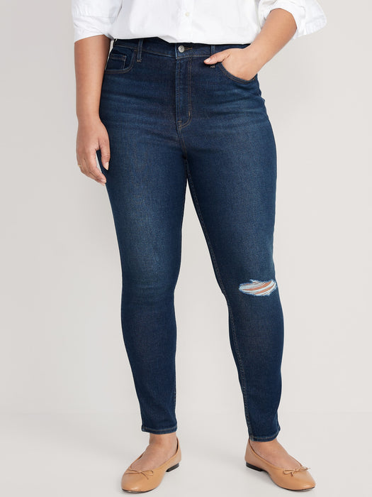 Extra High-Waisted Rockstar 360° Stretch Super-Skinny Jeans