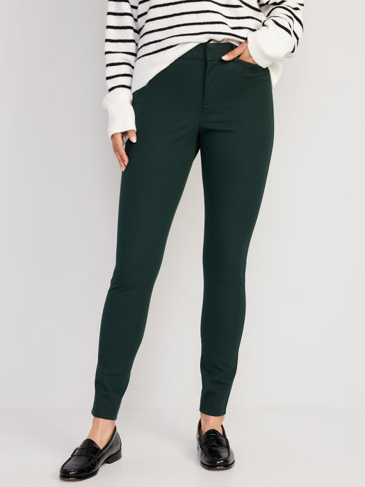 High-Waisted Pixie Skinny Ankle Pants