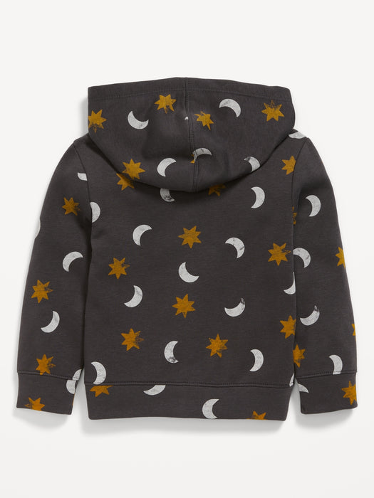 Unisex Logo-Graphic Zip Hoodie for Toddler