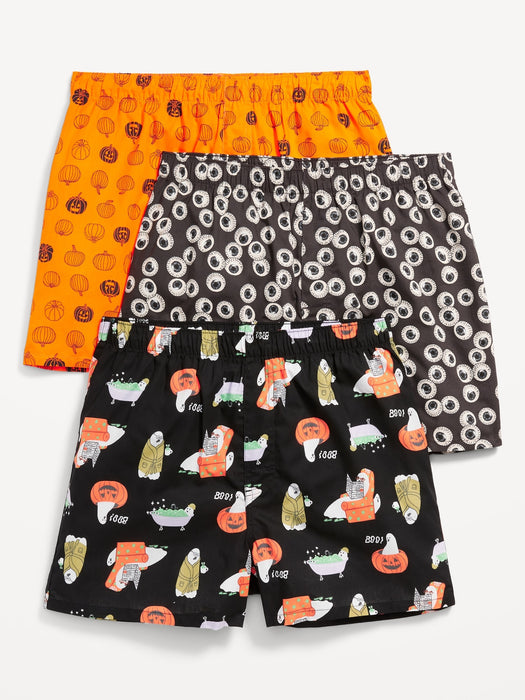 Soft-Washed Boxer Shorts 3-Pack for Men -- 3.75-inch inseam