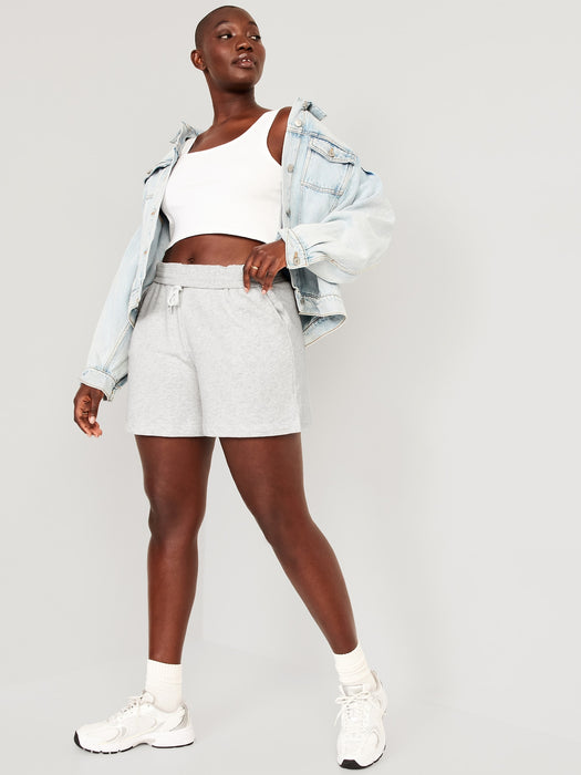 Extra High-Waisted Vintage Sweat Shorts for Women -- 5-inch inseam