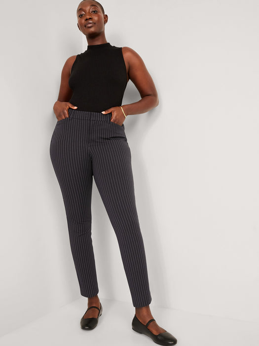 High-Waisted Pixie Skinny Ankle Pants