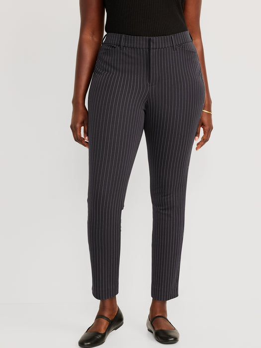 High-Waisted Pixie Skinny Ankle Pants