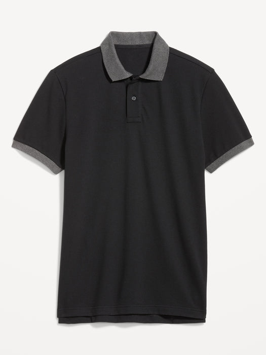 Classic Fit Pique Polo for Men