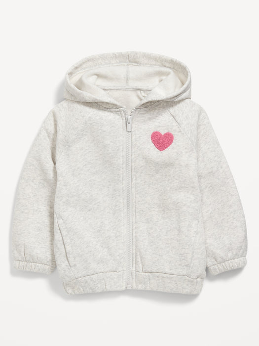 Printed Unisex Zip Hoodie for Toddler
