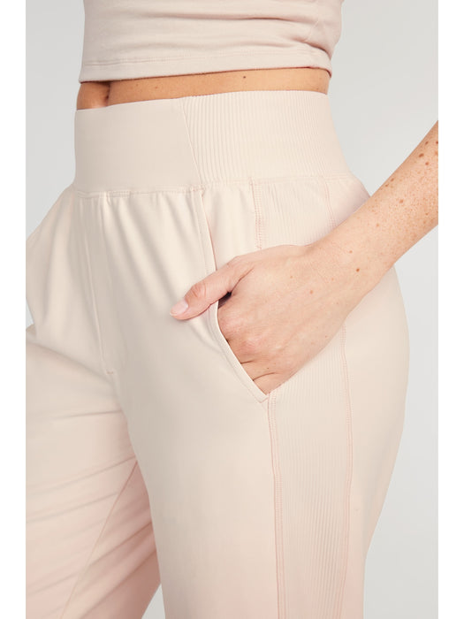 High-Waisted PowerSoft Combination Taper Pants