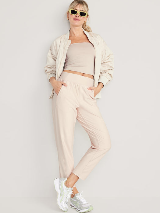 High-Waisted PowerSoft Combination Taper Pants