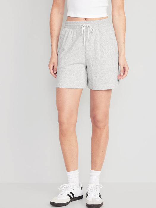 Extra High-Waisted Vintage Sweat Shorts for Women -- 5-inch inseam