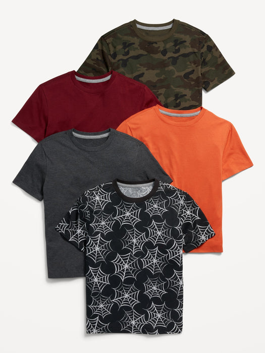 Softest Graphic T-Shirt 5-Pack for Boys