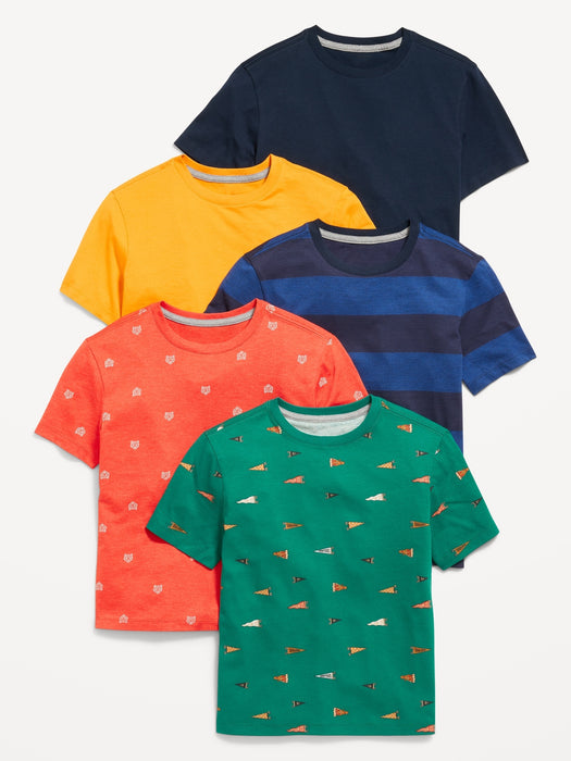 Softest Graphic T-Shirt 5-Pack for Boys